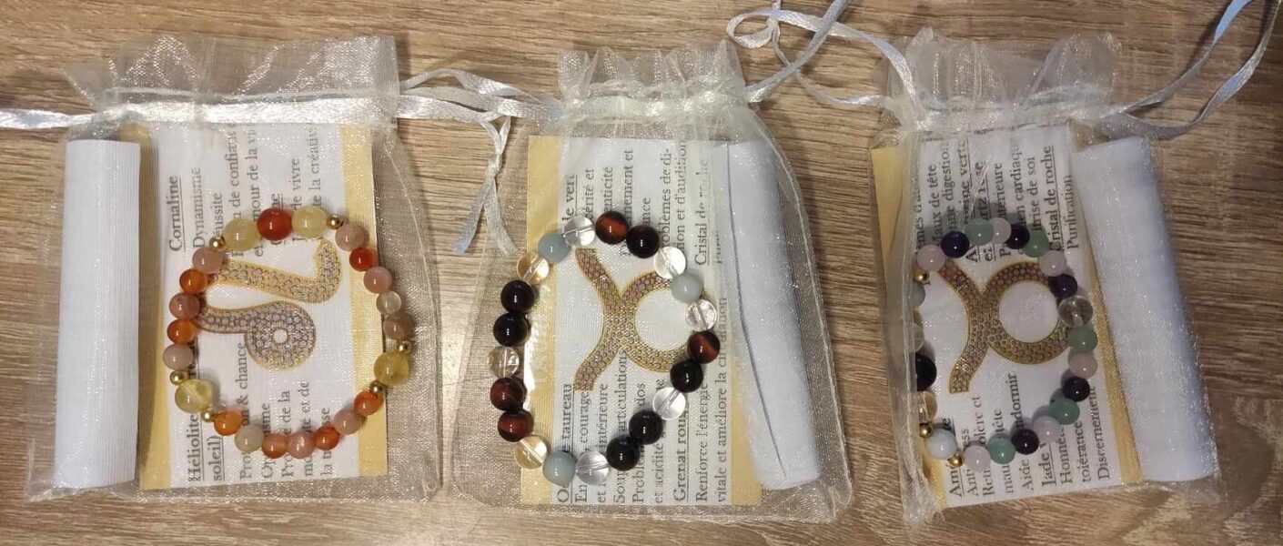 création bracelets sur thème astral